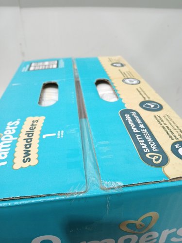 160PK PAMPERS SWADDLERS LEAKPROOF DISPOSABLE DIAPERS - SIZE 1 (8-14LBS) image 3