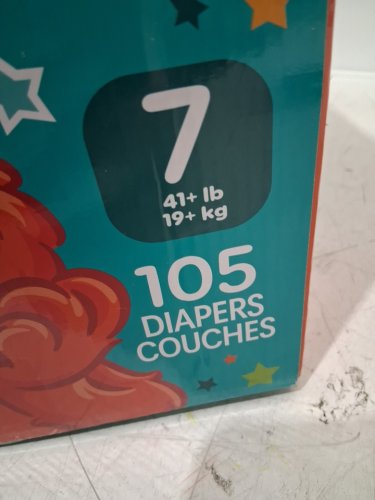 105PK PAMPERS BABY DRY ULTRA 3X PROTECTION - SIZE 7 image 3