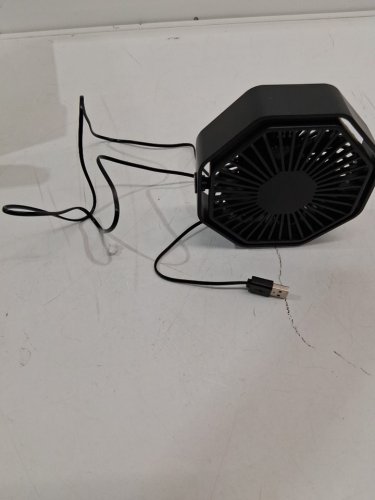 bigqin mini usb desk fan - black (model: F105) image 3