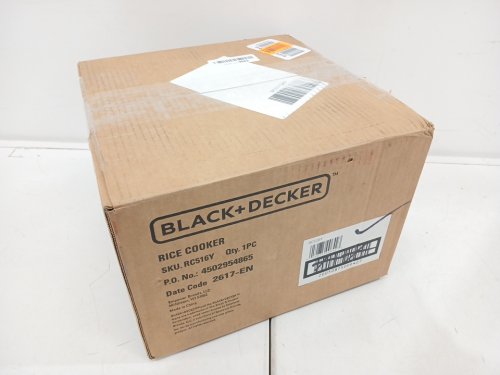 BLACK+DECKER RICE COOKER AND STEAMER - 16-CUP - WHITE (MODEL: RC516C) image 2