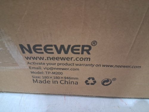 NEEWER Heavy Duty Video Tripod - 79" - BLACK/RED - (MODEL:TP-M200) image 5
