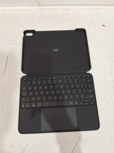 LOGITECH combo touch keyboard case for ipad air 11" (m2) & ipad air 5th generation - black image 4