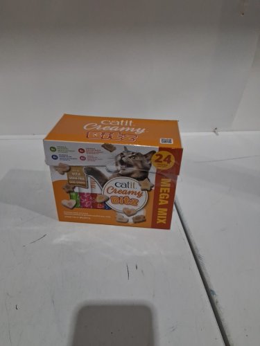 17PK Catit Creamy Bitz Premium Moist Cat Treats - 12g Each - Chicken & Duck, Chicken & Scallops, Salmon & Shrimp, Tuna & Crab image 2