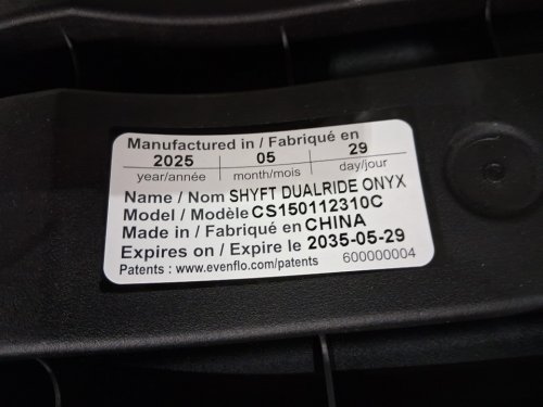 Evenflo Shyft DualRide Infant Car Seat and Stroller Combo - Black (model: cs150112310c) image 11