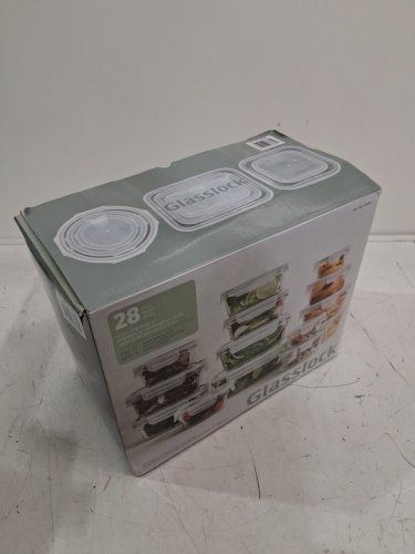 25PC Glasslock Glass Food Storage Set - Clear (model: 2379252) image 2