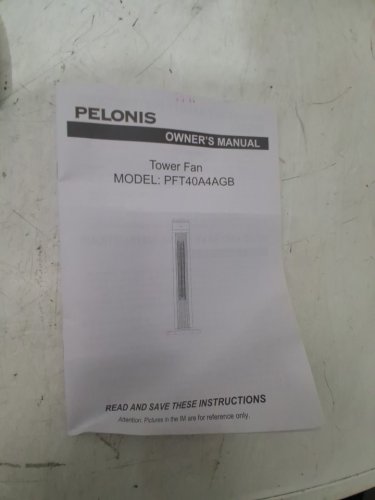 PELONIS 40" 3-SPEED OSCILLATING TOWER FAN WITH REMOTE CONTROL - BLACK (MODEL#: PFT40A4AGB) image 7