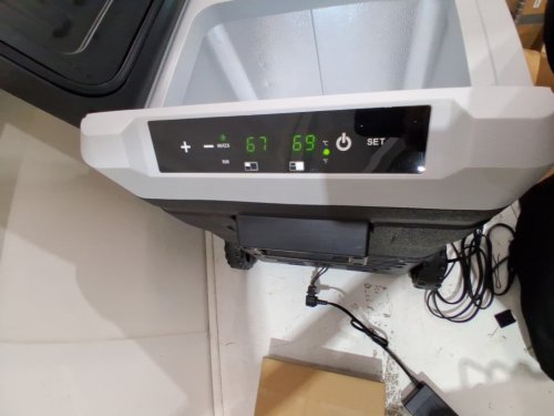 EUHOMY Electric Cooler Car Refrigerator - 12V - 53QT - BLACK (MODEL: cf018-50bl-caeh) image 3