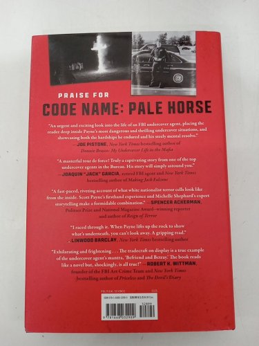 (Hardcover) Code Name: Pale Horse: How I went undercover to expose America's Nazis by Scott Payne image 3