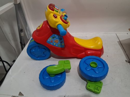 VTECH 2-IN-1 LEARN & ZOOM MOTORBIKE WITH SING & LEARN MODE and RIDE-ON MODE - MULTICOLOR (MODEL: 80-181700) image 3