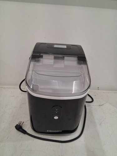 EUHOMY COUNTERTOP NUGGET ICE MAKER - 34LBS/DAY - BLACK (MODEL: IM-12S) image 5