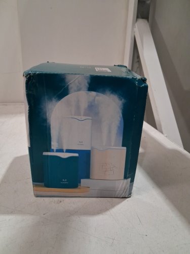 Portable Aromatherapy Humidifier with Color Light- 2L - white image 2