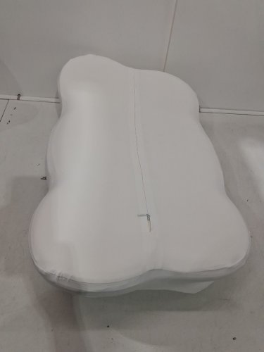 Mellow Sleep Cloud Align Ultimate Cooling Comfort Pillow - HIGH 11.8" x 19.7" x 4.3" -5.1" - White image 4
