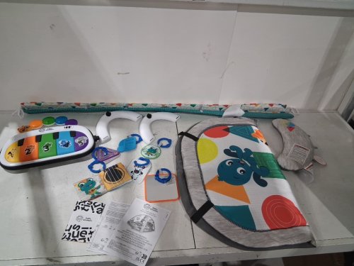 BABY EINSTEIN 4-IN-1 KICKIN' TUNES MUSIC ACTIVITY GYM PLAY MAT - MULTICOLOUR (MODEL: 11749-BBWS) image 2