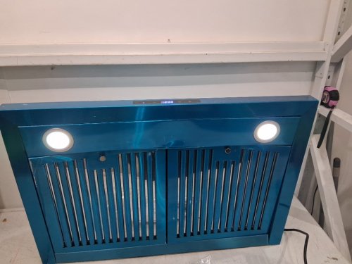 Tieasy Chimney Range Hood with Led Light AND Baffle Filters - 700 Cfm - 3 Speed Exhaust Fan - 30" - Stainless Steel (Model: TD0775G-CC-I1) image 8