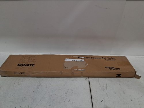 Squatz Doorway Pull Up Bar - 29.5" - 37" - black (model: SQDPB45BK) image 2