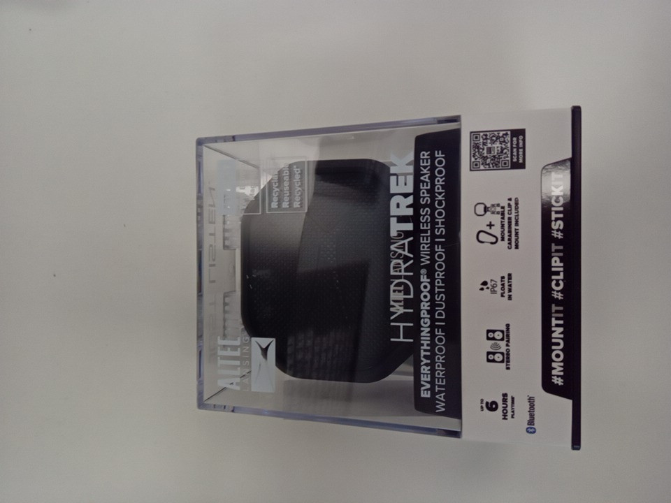 Altec Lansing HYDRATREK Magnetic Waterproof Bluetooth Speaker - ip67 waterproof - black (MODEL: IMW1012-BLKLGRY) image 3