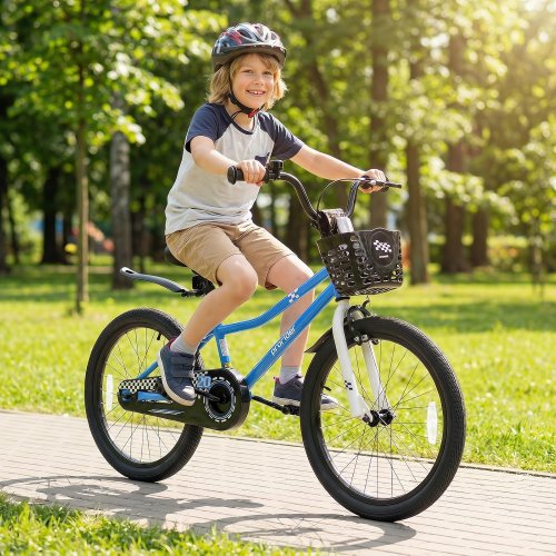 COSTWAY Kids Bike Bicycle - 20" - Blue (Model: TS10296NY-20) image 2