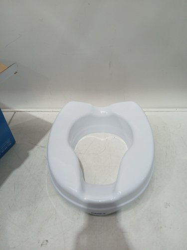 Carex 2" Raised Toilet Seat (For round & Elongated Toilets) - 300lbs cap - (Model: B81000) image 3
