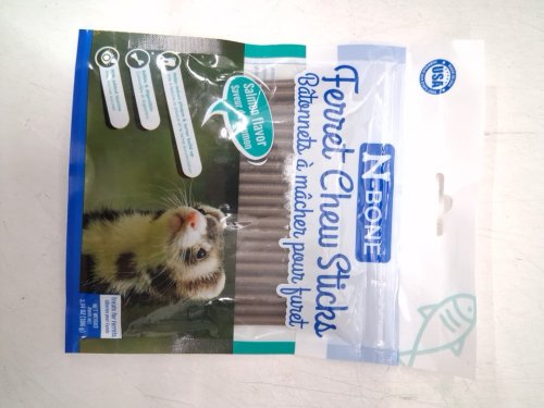 N-Bone FERRET CHEW Sticks - 3.74OZ - SALMON Flavour image 2