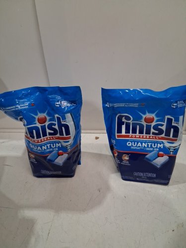 176pk Finish powerball Quantum Everyday Dishwasher Detergent tabs (Model: 3887777) image 2