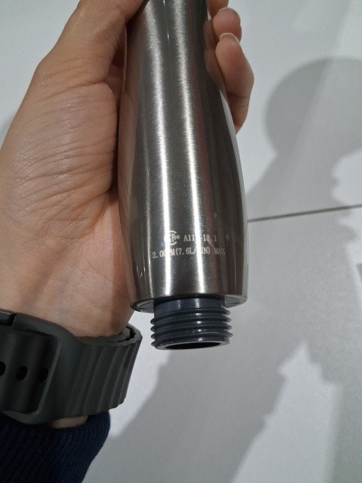 UTOPIA SHOWER HEAD WITH FIVE MODES - 4" - BRUSHED NICKEL image 3