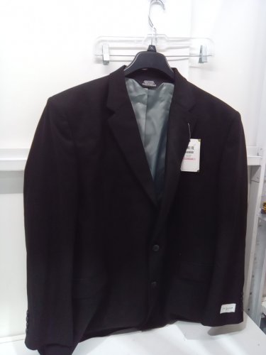 Men's Haggar Smart Wash Repreve Slim Fit Suit jacket - 52 regular  - black (style: hz00182) image 2