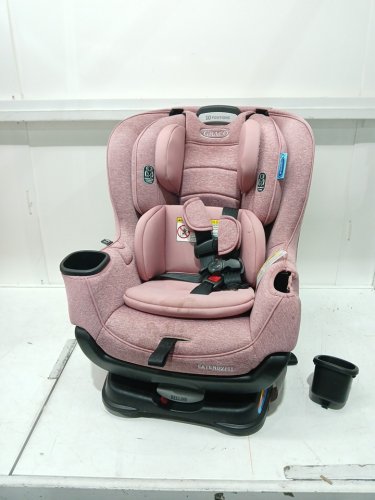 GRACO 2-IN-1 EXTEND2FIT CONVERTIBLE CAR SEAT - 65LB MAX - PINK (MODEL: 2217231) image 3