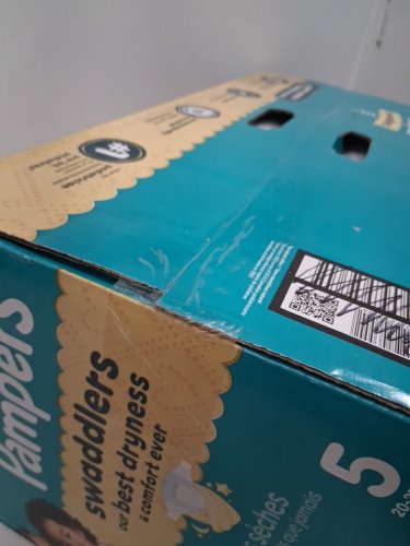 100PK PAMPERS SWADDLERS up to 100% LEAKPROOF BABY DIAPERS - SIZE 5 (20-37lb) image 3
