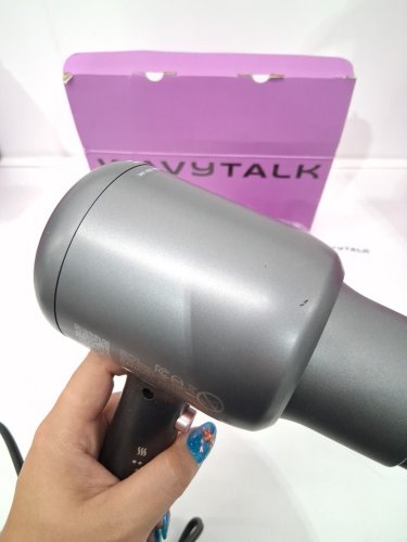 Wavytalk Hair Dryer with Diffuser and Comb - 1875W - 125V - grey (MODEL QL-5917BDC) image 5
