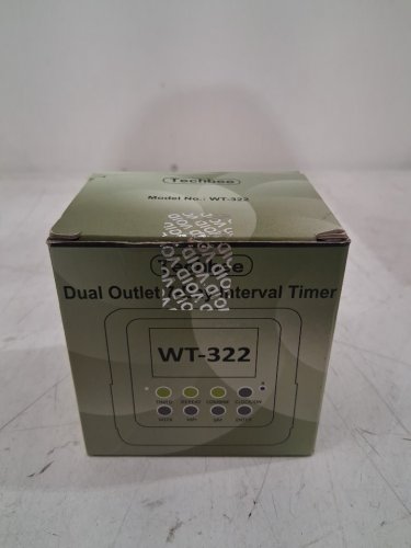 Techbee Dual Outlet Digital Timer Plug - combined Weekly/Daily & Intermittent Timing - 24HR CYCLE - WHITE (MODEL: wt-322) image 2