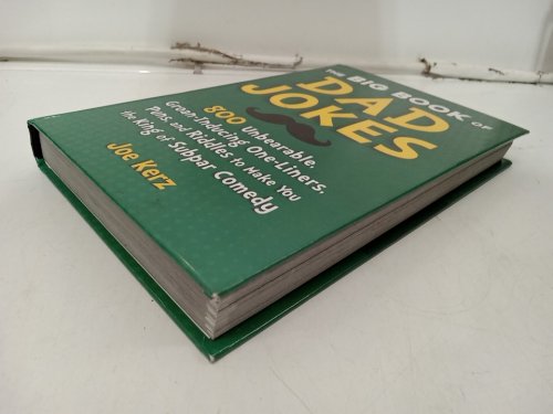 (Hardcover) The Big Book of Dad Jokes: 800 Unbearable One-Liners, Puns, and Riddles by Joe Kerz image 3