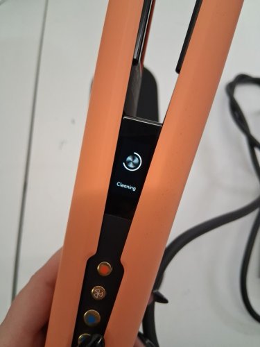 DYSON AIRSTRAIT WET TO DRY HAIR STRAIGHTENER - LIMITED EDITION APRICOT/ TOPAZ (MODEL: HT01) image 5