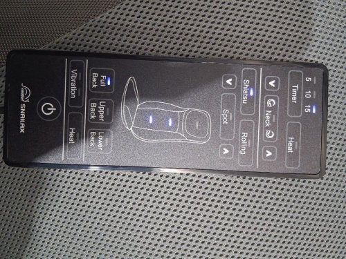 SNAILAX SHIATSU NECK, SHOULDERS & FULL BACK KNEADING SHIATSU/ROLLING MASSAGER WITH HEAT - GREY (MODEL: SL-233) image 4