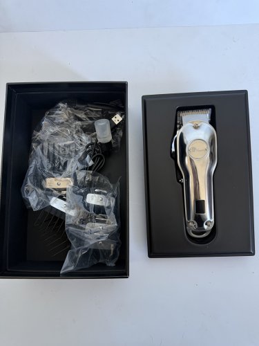 fagaci professional precise hair clipper - silver image 3