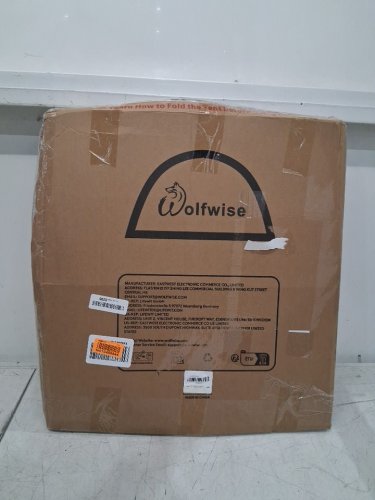 WOLFWISE PORTABLE POP-UP PRIVACY SHOWER/CHANGING ROOM/TOILET/ TENT - 78.7" X 47.2" X 47.2" - BLACK - (MODEL: LP25068.03BL)) image 2