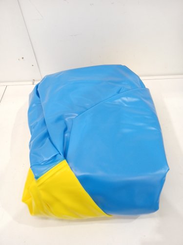 OLAKIDS Inflatable Dome Rocker Bouncer - 8FT - blue/yellow (model: NP10942YB) image 5