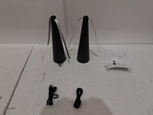 2pk ELEMENTS rechargeable Bug Repeller Fans - black (model: 1990391) image 3