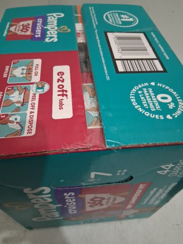 44pk Pampers Cruisers 360° Stretchy Waistband disposable baby diapers - size 7 (41lbs +) image 3