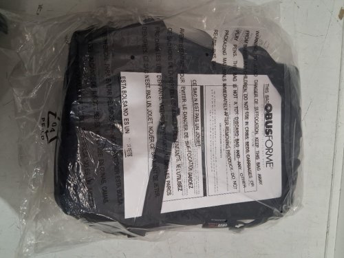 OBUSFORME MEMORY FOAM LUMBAR PILLOW BACK CUSHION - 17" X 12"- BLACK (MODEL: CU-BLKRM-CA) image 4