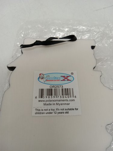 Polarx "Trucks, ducks, and big ol' bucks" polyresin Christmas tree ornament - 3.5" (model: OR2573) image 3