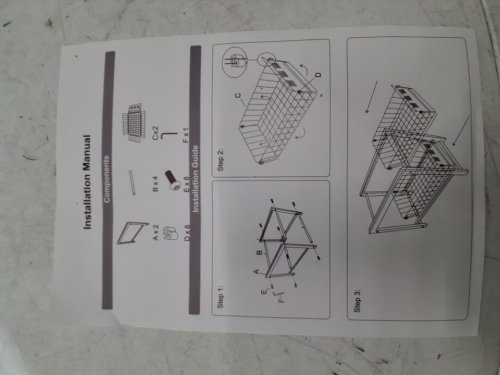 2-TIER STEEL WIRE COUNTERTOP STORAGE RACK WITH WOOD-LOOK FRONT PANELS - 12.5" X 14.5" - WHITE (MODEL: XGBR-TZKSUSRRWB2HW) image 4