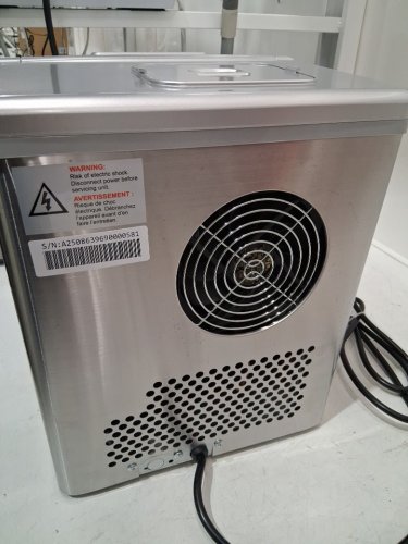 FRIGIDAIRE XL DIGITAL ICE MAKER - MAKES 40LBS/DAY - STAINLESS STEEL (MODEL: EFIC452-SS-CU) image 6