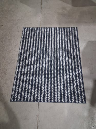 Baldosa Decorative Vestibule non slip Rug - 36" x 46" - Admerial Blue (model : 8439530) image 3