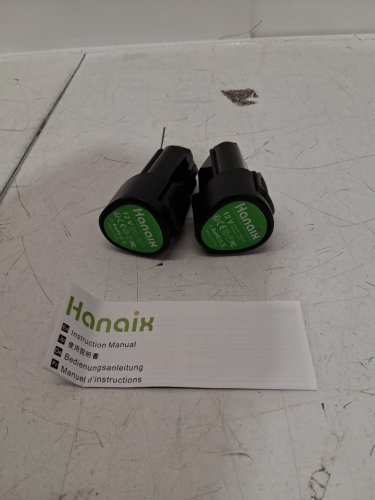 2PK HANAIX Replacement LI-ION Battery for Ridgid 12V FITS VARIOUS MODELS - BLACK image 4