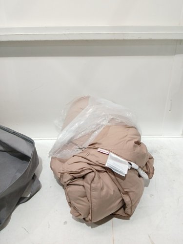 SNOWMAN COMFORTER - QUEEN - khaki/brown image 3