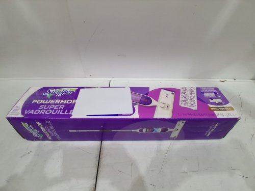 SWIFFER POWERMOP MULTI-SURFACE MOP - PURPLE/WHITE image 2