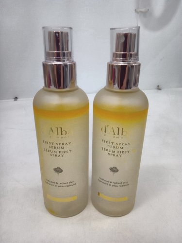 2pk D'ALBA First spray serum for hydrated & radiant skin - double layer serum with white truffle from Italy - 180ML image 2