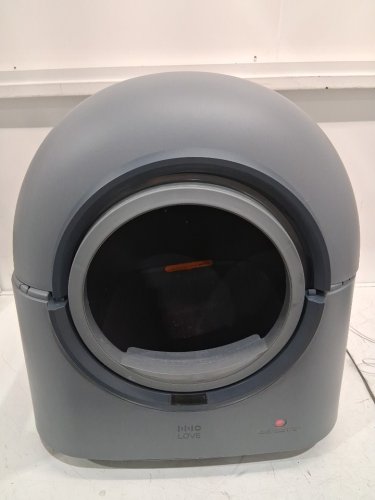 HHOLOVE Self Cleaning Cat automatic Litter Box with 360 safety sensors - 60L - Dark grey (model: CL-TYW) image 3