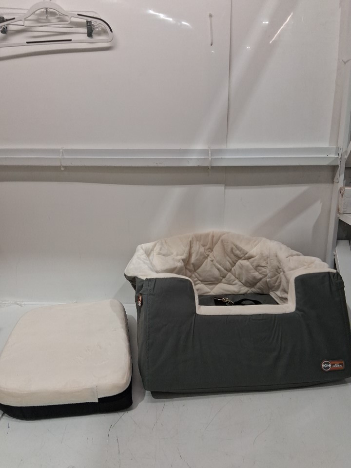 K&H Bucket Booster® Pet Seat - LARGE 22" x 20" x 16" - GREY/BEIGE - (model: 7777fp) image 3