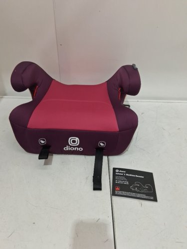 Diono Solana 2 Backless Booster Seat - 40LBS to 120LBS - Pink (Model: 32102-NA-01) image 3